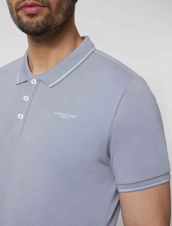 Cheap Cavallaro Napoli Andrio Polo Blauw
