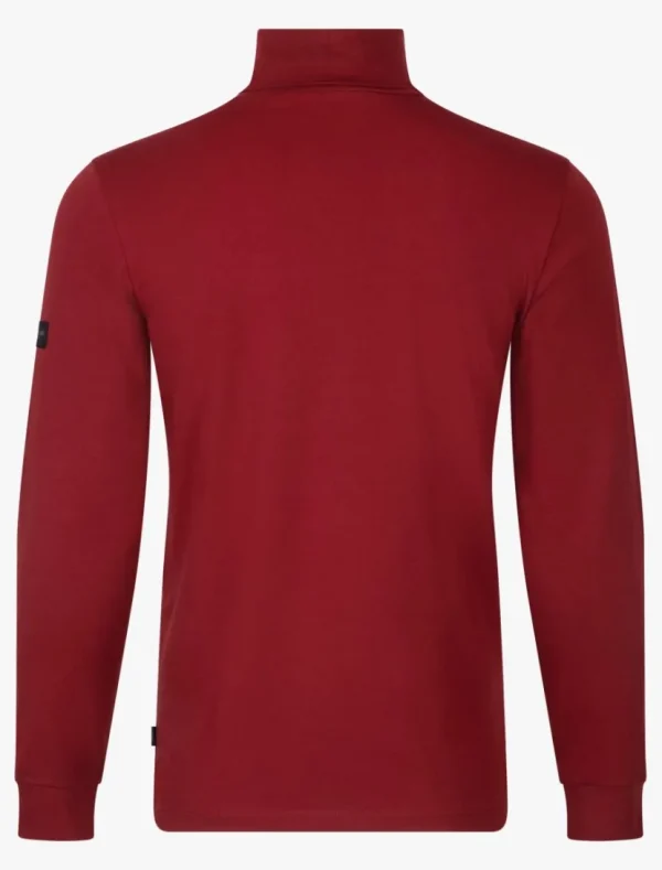 Fashion Cavallaro Napoli Baliani Roll Neck Donkerrood