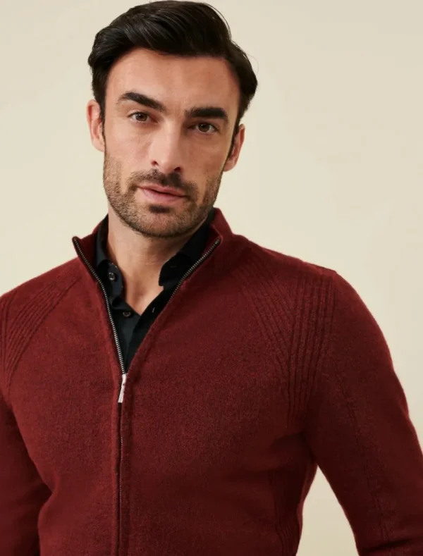 Clearance Cavallaro Napoli Balio Vest Donkerrood