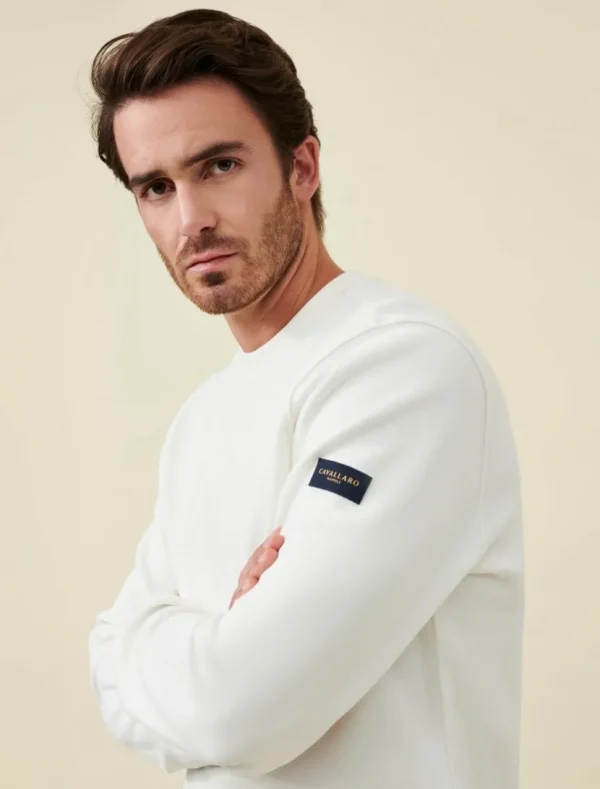 Online Cavallaro Napoli Bardino Sweater Off White