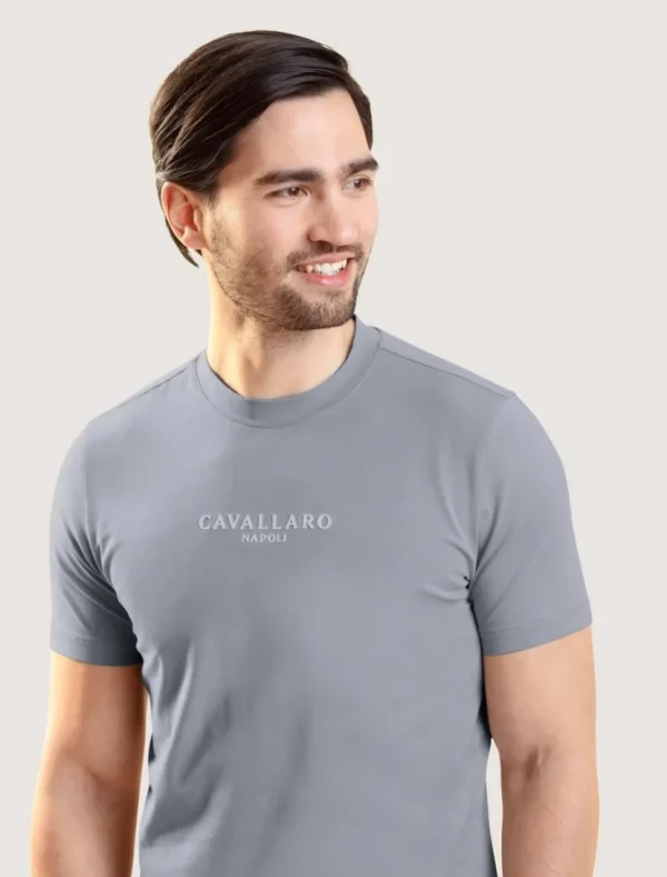 Online Cavallaro Napoli Bari T-Shirt Blauw