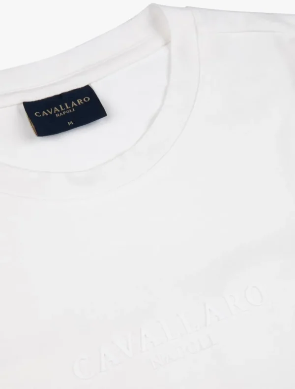 Flash Sale Cavallaro Napoli Bari T-Shirt Off White