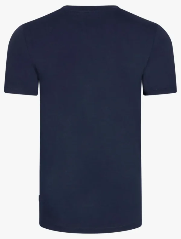 Cheap Cavallaro Napoli Bari T-Shirt Donkerblauw