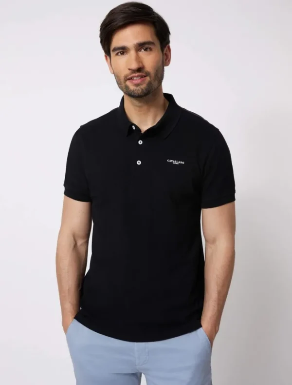 Best Cavallaro Napoli Basic Polo Zwart