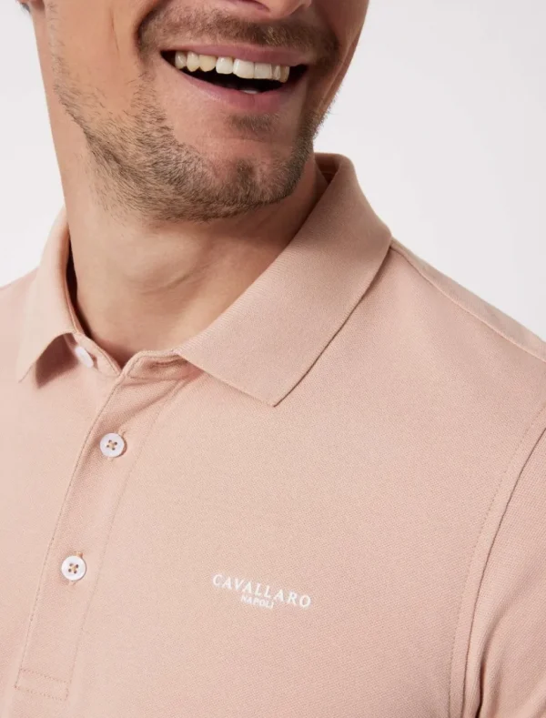 Flash Sale Cavallaro Napoli Basic Polo Oud Roze