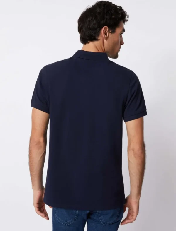 Outlet Cavallaro Napoli Basic Polo Donkerblauw