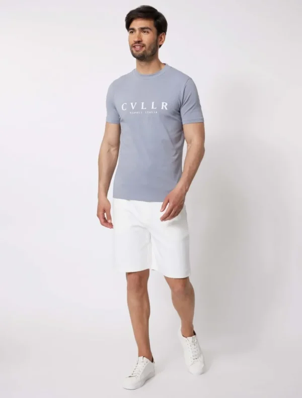 Cheap Cavallaro Napoli Bassario T-Shirt Blauw