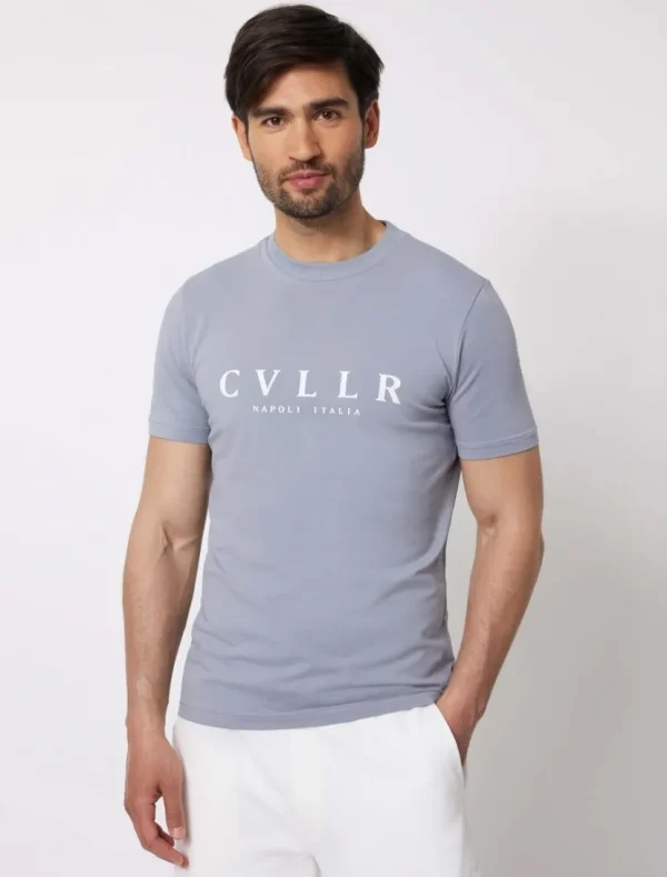 Cheap Cavallaro Napoli Bassario T-Shirt Blauw