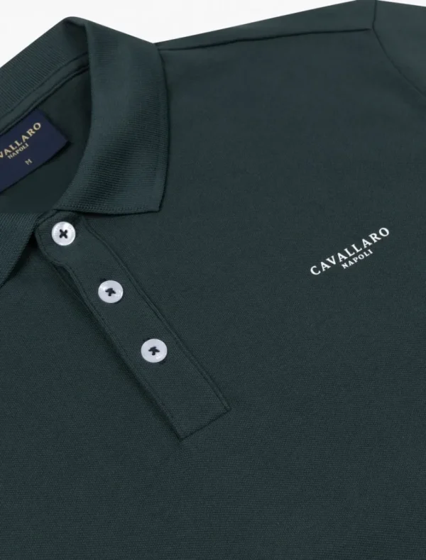 Shop Cavallaro Napoli Bernardi Polo Donkergroen