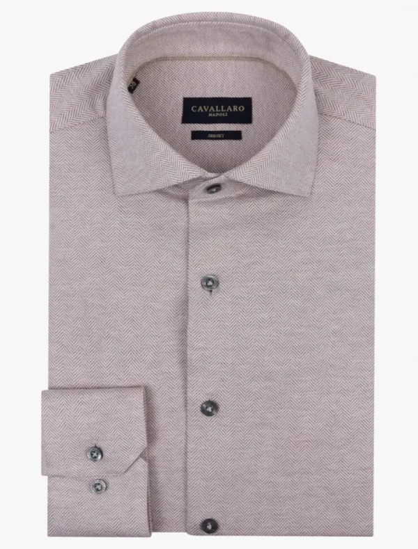 Sale Cavallaro Napoli Briziano Overhemd Blauw