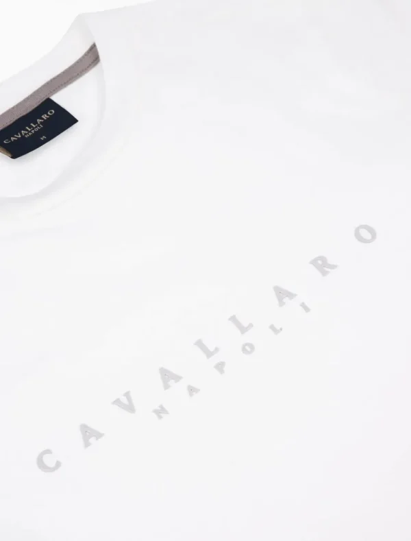 Best Sale Cavallaro Napoli Cavagio T-Shirt Off White