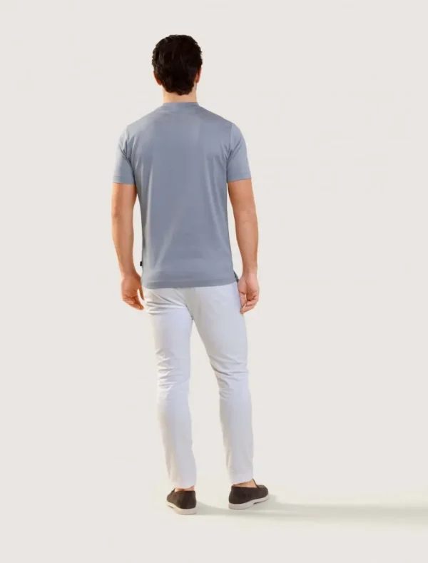 Hot Cavallaro Napoli Chiavari T-Shirt Blauw