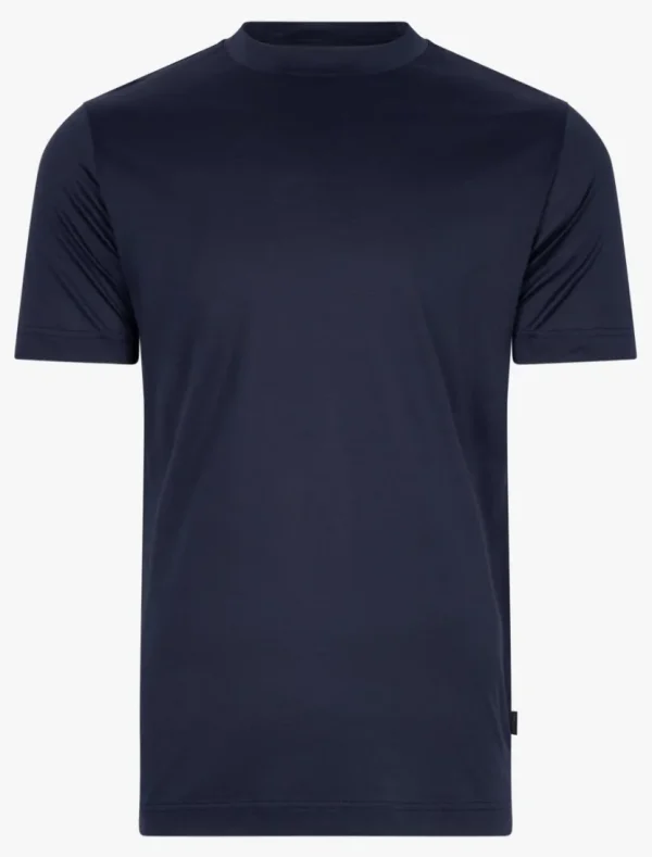Discount Cavallaro Napoli Chiavari T-Shirt Donkerblauw