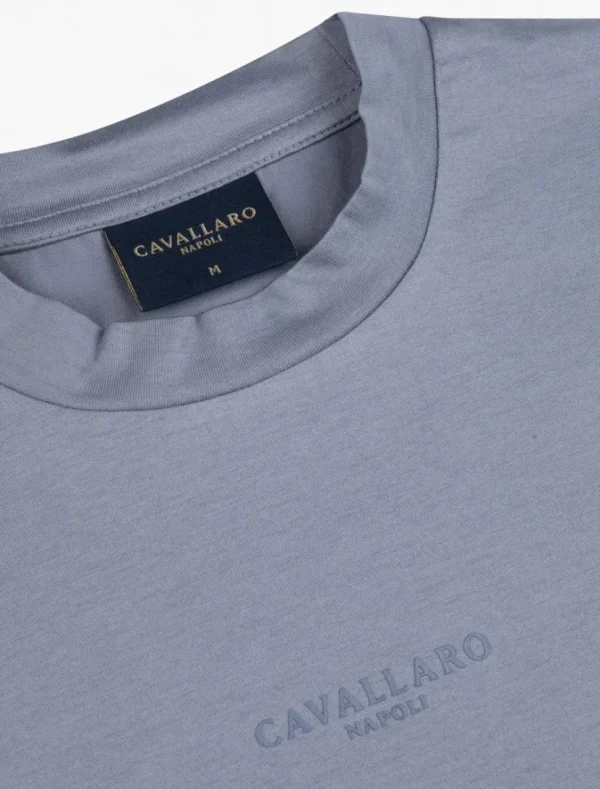 Hot Cavallaro Napoli Chiavari T-Shirt Blauw