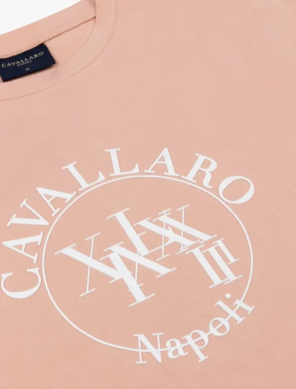 Online Cavallaro Napoli Circolo T-Shirt Oud Roze