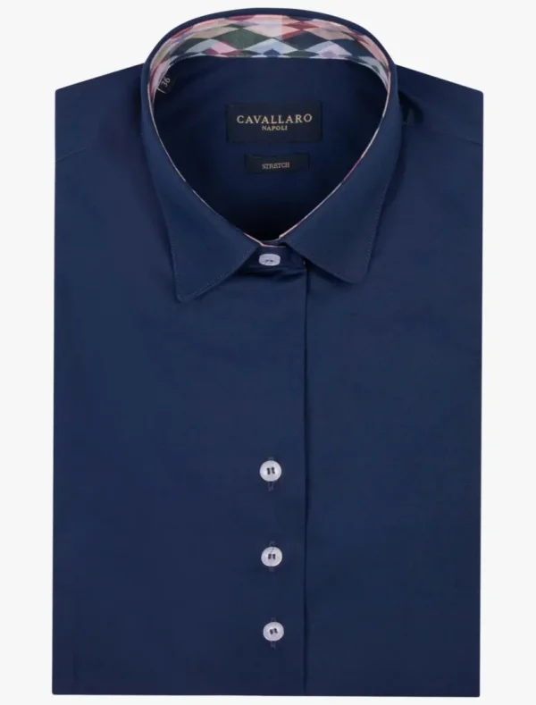 Sale Cavallaro Napoli Graziana Blouse Donkerblauw
