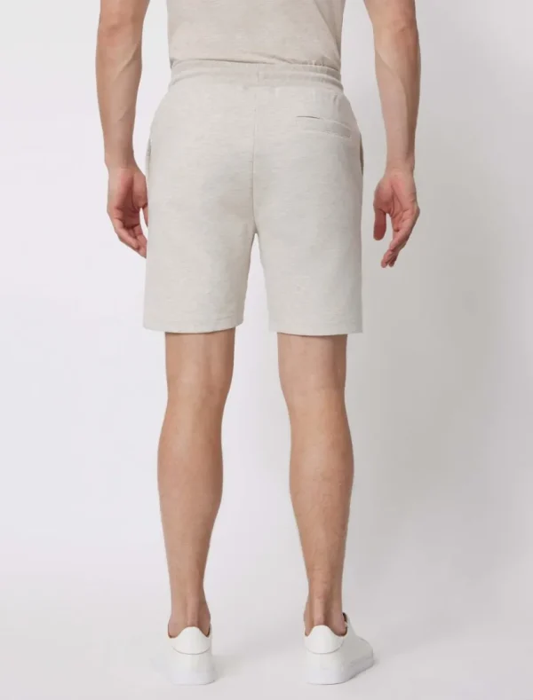 Shop Cavallaro Napoli Jovani Shorts Beige Melange