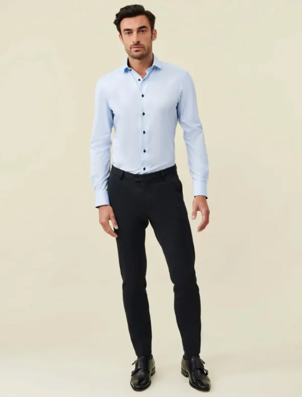 Cheap Cavallaro Napoli Leandrio Overhemd Blauw