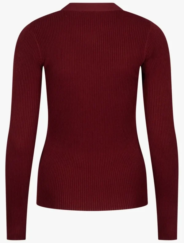 Shop Cavallaro Napoli Mezzolara Top Donkerrood