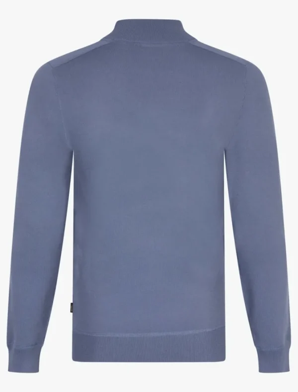 Flash Sale Cavallaro Napoli Mileno Half Zip Trui Blauw