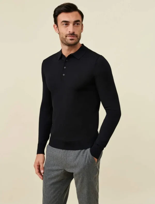 Best Cavallaro Napoli Mileno Polo Zwart