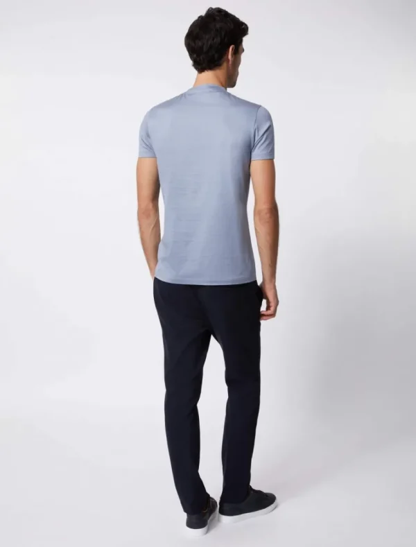 Hot Cavallaro Napoli Onda T-Shirt Blauw
