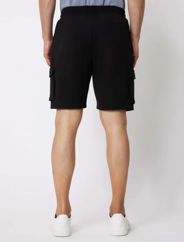 Shop Cavallaro Napoli Pescaro Cargo Short Zwart