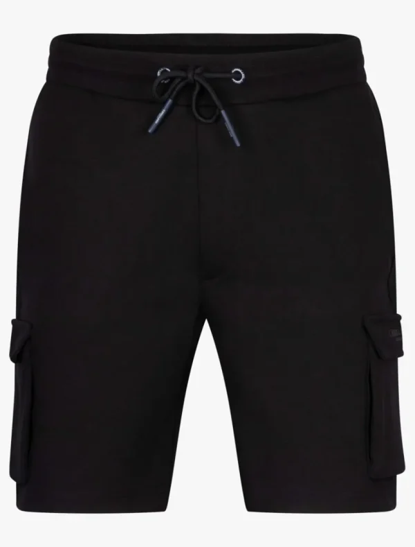 Shop Cavallaro Napoli Pescaro Cargo Short Zwart