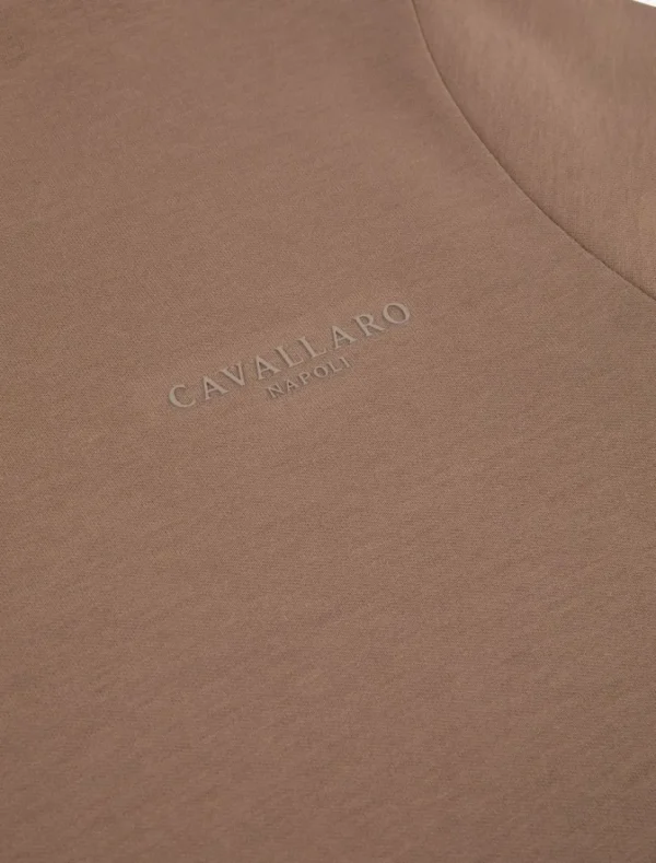Outlet Cavallaro Napoli Pescaro Relaxed T-Shirt Bruin