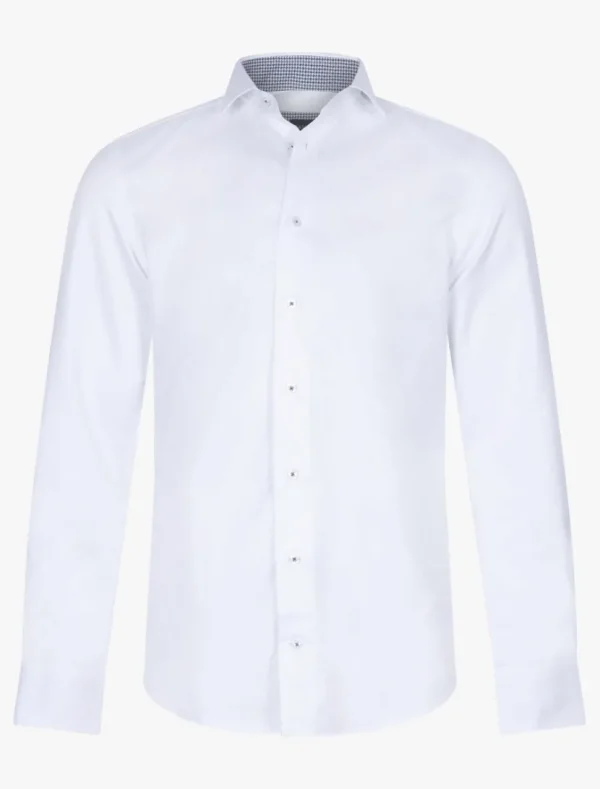 Hot Cavallaro Napoli Renardo Overhemd Wit