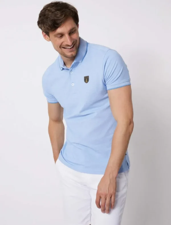 New Cavallaro Napoli Rodarti Polo Mid Blauw