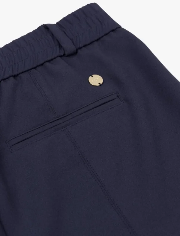 Discount Cavallaro Napoli Rosa Broek Donkerblauw