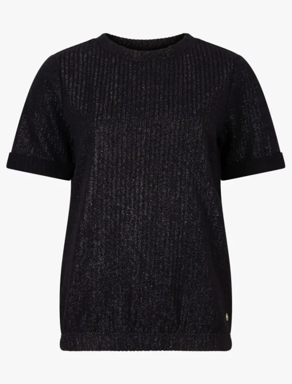 Outlet Cavallaro Napoli Solare T-Shirt Zwart