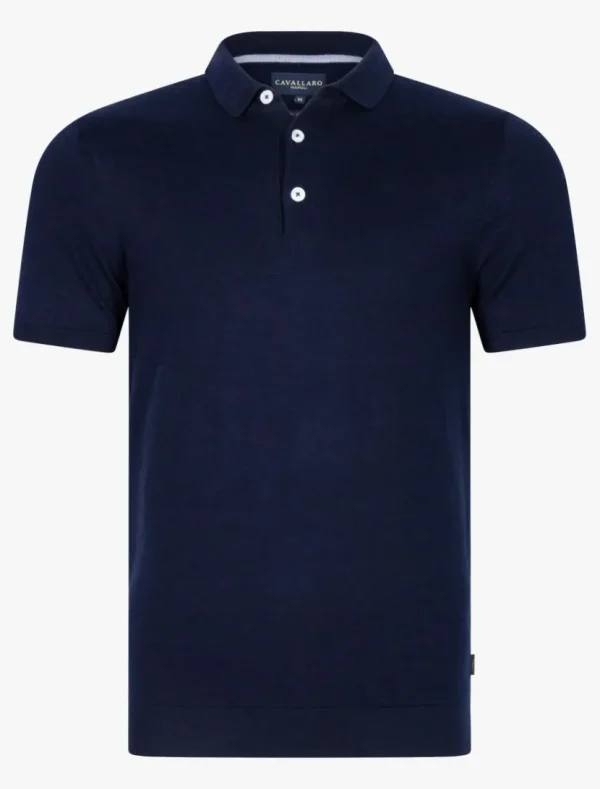 Cheap Cavallaro Napoli Sorrentino Polo Donkerblauw
