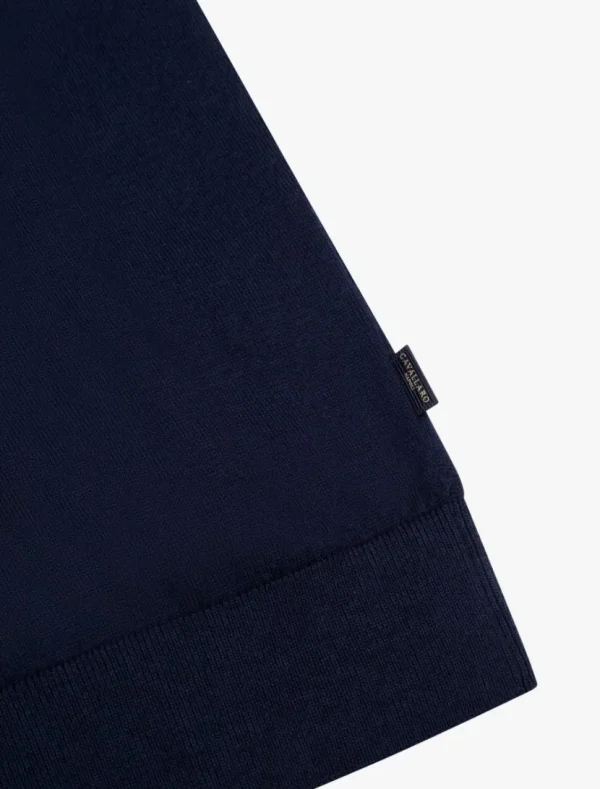 Cheap Cavallaro Napoli Sorrentino Polo Donkerblauw