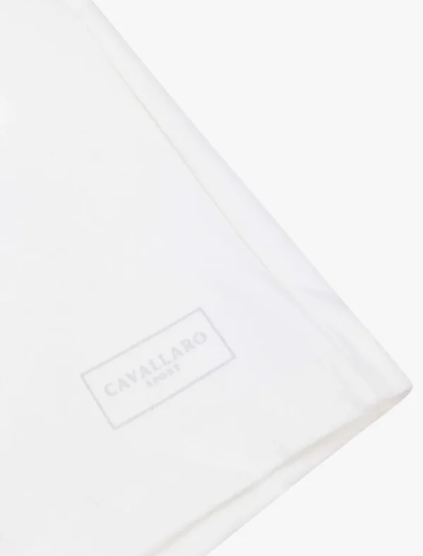 New Cavallaro Napoli Sport Shorts Off White