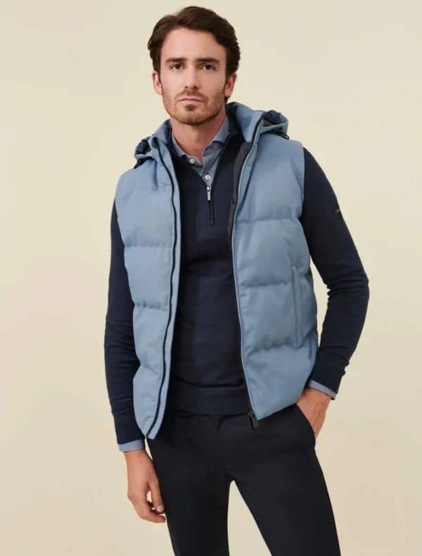 Cheap Cavallaro Napoli Tanino Bodywarmer Blauw