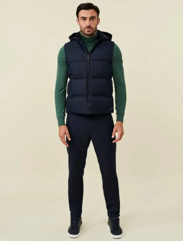 New Cavallaro Napoli Tanino Bodywarmer Donkerblauw