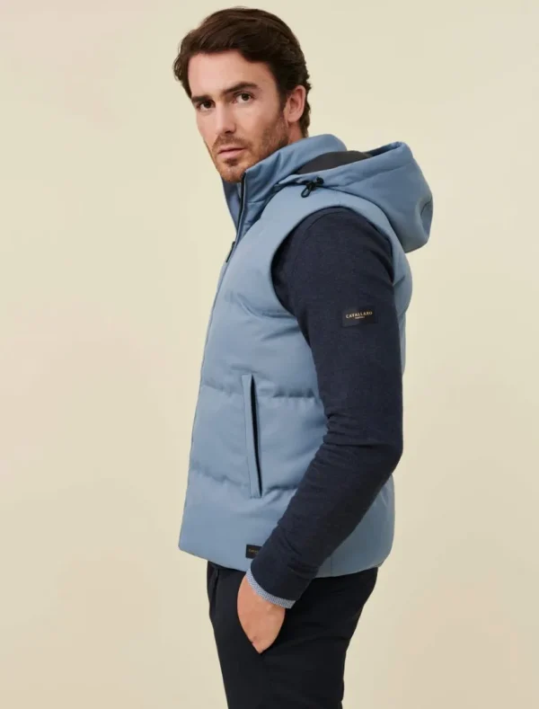 Cheap Cavallaro Napoli Tanino Bodywarmer Blauw