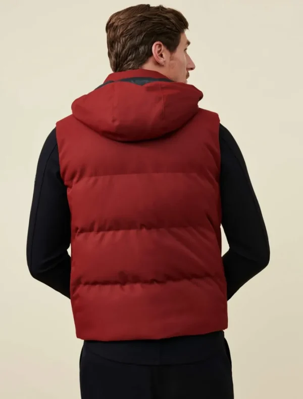Shop Cavallaro Napoli Tanino Bodywarmer Donkerrood