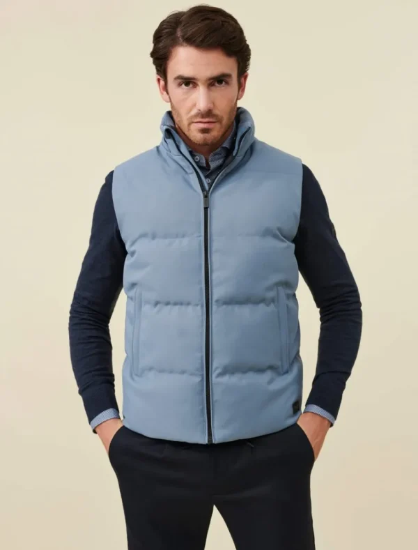 Cheap Cavallaro Napoli Tanino Bodywarmer Blauw