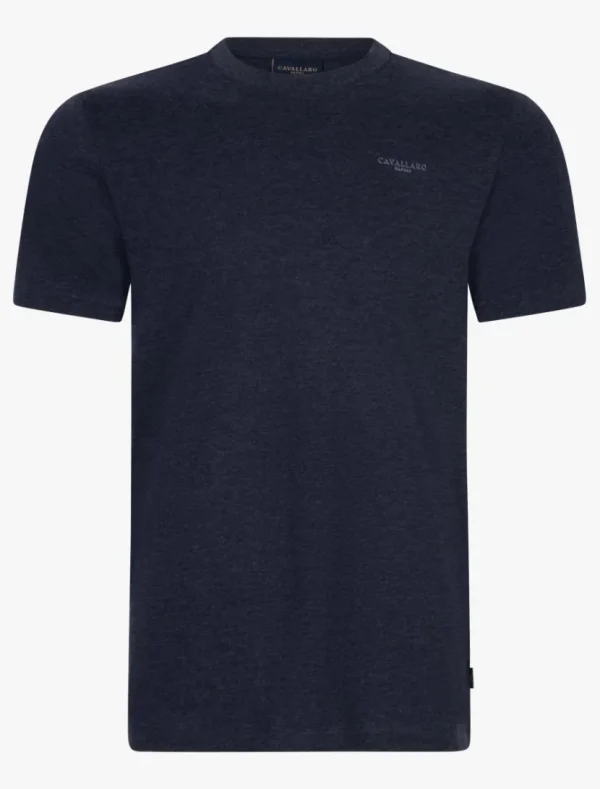 Shop Cavallaro Napoli Tassone T-Shirt Donkerblauw