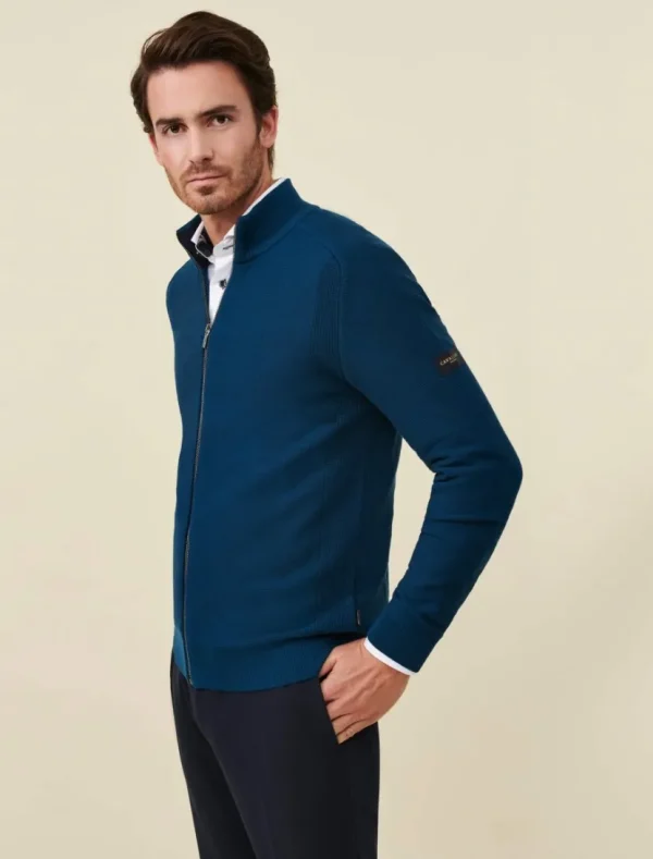 Flash Sale Cavallaro Napoli Trezzo Vest Petrol Blue