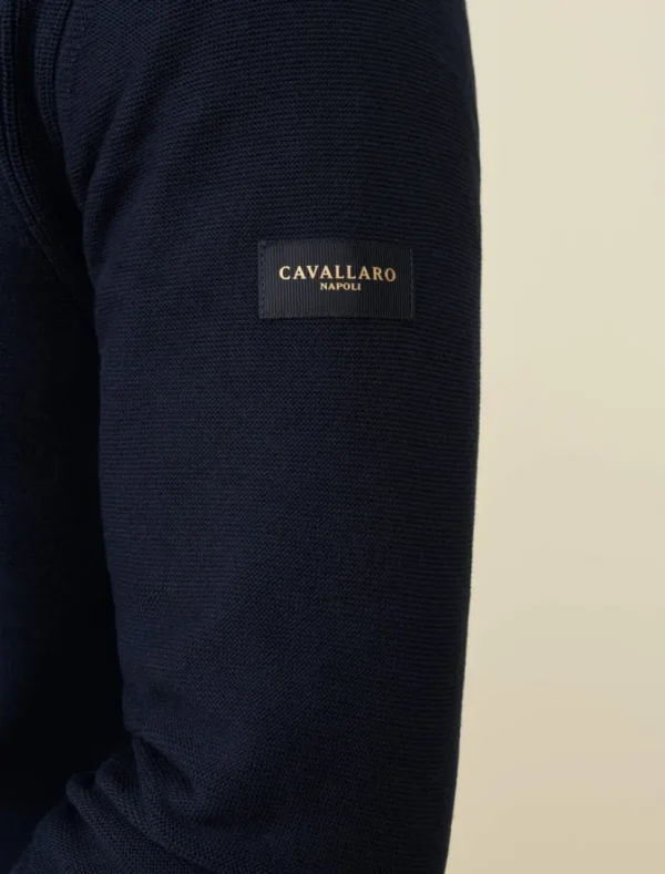 Flash Sale Cavallaro Napoli Trezzo Vest Donkerblauw