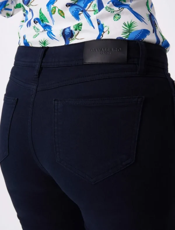 Fashion Cavallaro Napoli Villanova Broek Donkerblauw